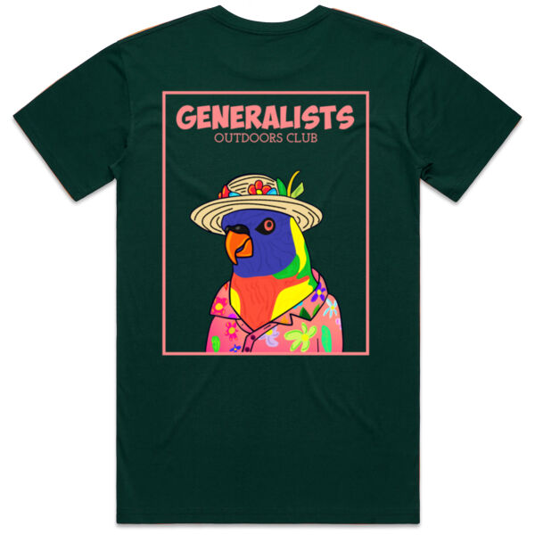 Lorikeet on Holiday Tee Thumbnail