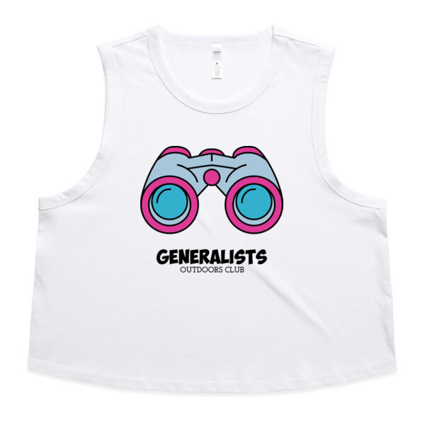 Binoculars Crop Tank Thumbnail