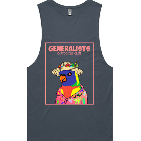 Lorikeet on Holiday Tank Thumbnail