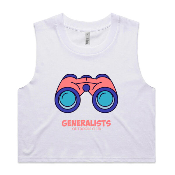 Binoculars Crop Tank Thumbnail